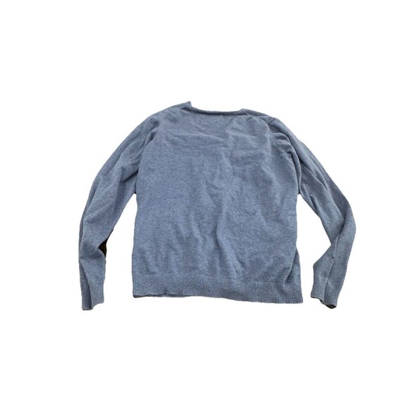 Boden Womens Size 14 Blue Button Up Cardigan Sweater Cotton Stretch Knit Pockets - Picture 3 of 3